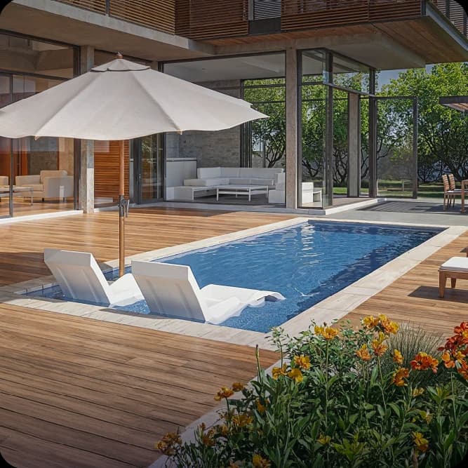 Piscina Fiber línea Edge