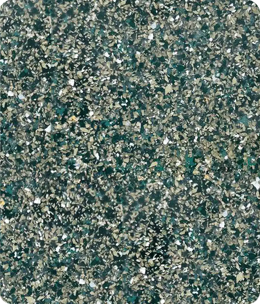 Acabado Granitada Bali Green