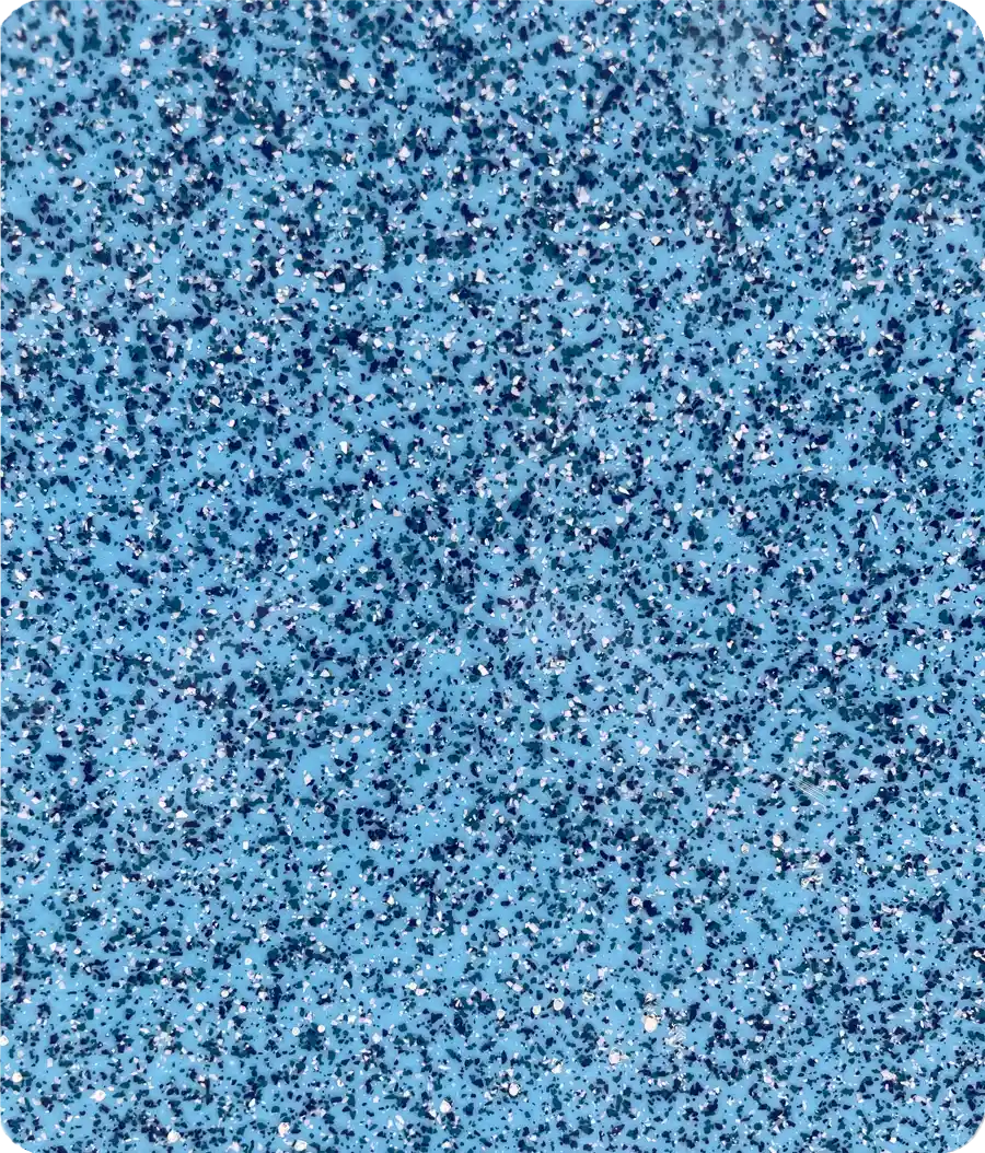 Acabado Granitada Sky Blue